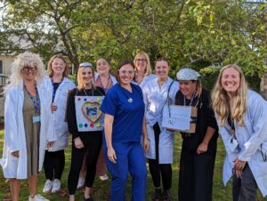 Children and staff at Horsmonden are seen dressed up in 'innovative' costumes to mark the end of Innovation Week.